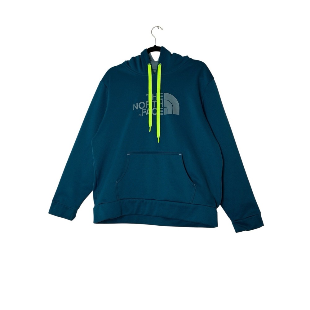 The North Face Hoodie Sweatshirt Pullover Men's Large Blue Outdoor Athleisure